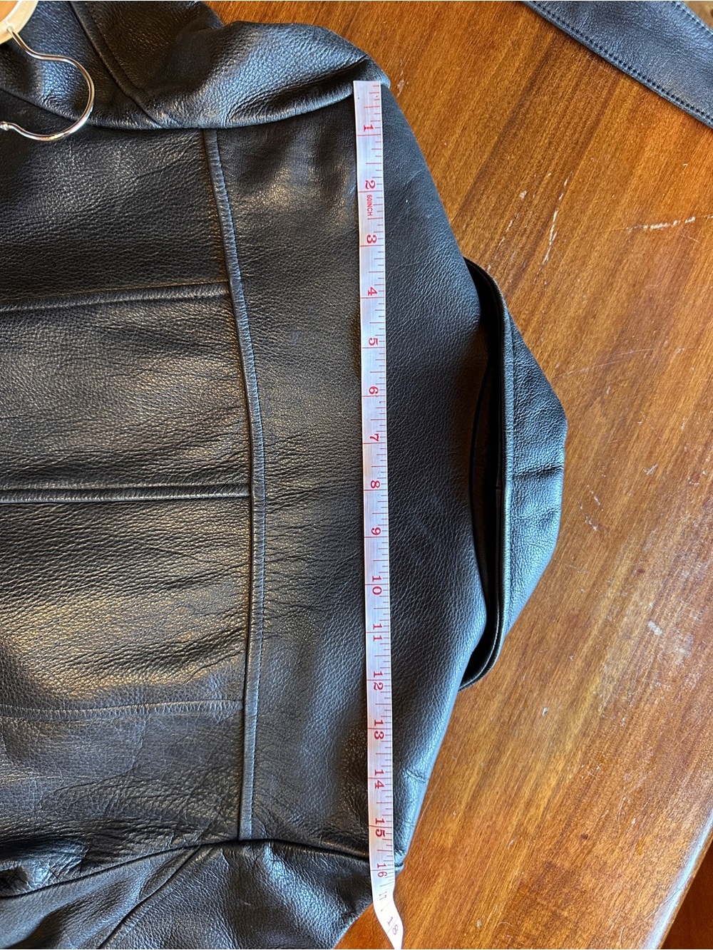 GUESS Black Leather Asymmetric Zip Jacket - Picture 7 of 14